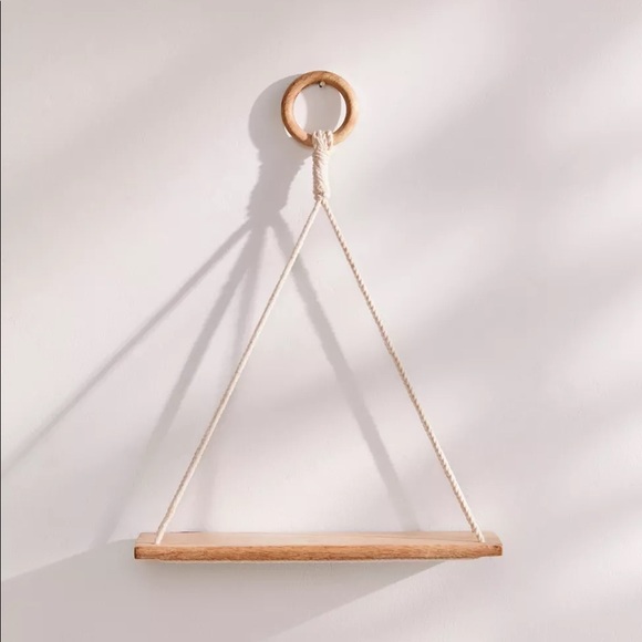 Macramé Hanging Shelf - Picture 3 of 3